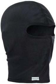 img 4 attached to 🧣 Terramar Kids Thermasilk Ultra-Thin Performance Balaclava: Black, One Size - Perfect Cold Weather Protection for Active Children