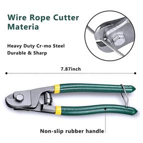 img 3 attached to 🔒 WSLHP 501FT 1/8T316 Stainless Steel Cable with Cutter: Ideal Aircraft Wire Rope for Deck Railing, DIY Balustrade, and More