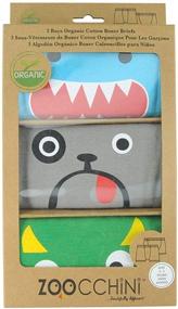 img 4 attached to 👕 Organic Colorful Chompers Boys' Clothing and Underwear by ZOOCCHINI – Perfect for Toddlers