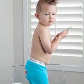 img 2 attached to 👕 Organic Colorful Chompers Boys' Clothing and Underwear by ZOOCCHINI – Perfect for Toddlers