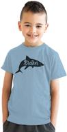 🦈 unleash fun in the sun with the youth brother shark tshirt for kids! logo