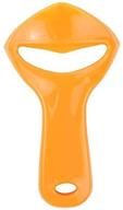 🍊 maoye orange peeler - citrus opener slicer cutter plastic lemon fruit skin remover - citrus peeler (orange) logo