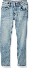 img 3 attached to 👖 Shop for Tommy Hilfiger Stretch Denim Jeans - Boys' Clothing for Effortless Style