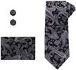 dan smith fashion necktie cufflinks boys' jewelry logo