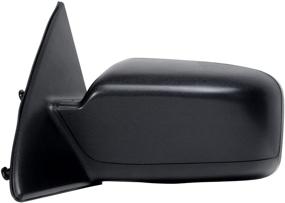 img 1 attached to 🚘 Fit System Driver Side Mirror - Ford Fusion/Mercury Milan, Black with Paint to Match Cover, Heated Power, Non-Fdwy (No Puddle Lamp)