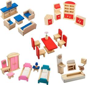 img 4 attached to 🦒 Giraffe Miniature Furniture Decoration Accessories