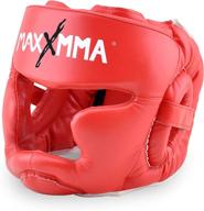 maxxmma full coverage headgear for boxing, mma training, kickboxing, sparring, karate, and taekwondo логотип