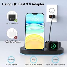 img 3 attached to Roxgear Wireless Charging Qi Certified Compatible