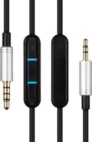 img 4 attached to 🎧 Cordable Renewal Audio Cable for Bowers &amp; Wilkins P5 Headphones – Replacement Audio Lead for P5 P7 Headphones with Remote and Mic for iOS Devices