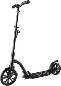 img 4 attached to 🛴 Swagtron K9 Foldable Lightweight Kick Scooter: Suitable for Adults & Teens, Height-Adjustable for Riders up to 6'5" with 220LB Max Load