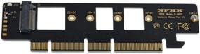 img 1 attached to Адаптер Cablecc NGFF M.2 M-Key NVME AHCI SSD к PCI-E 3.0 16x 4X, совместимый с SSD размером 110 мм и 80 мм