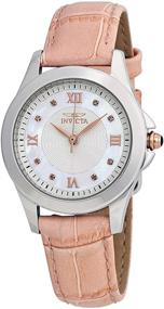 img 3 attached to 👼 Invicta Women's 12544 Angel Swiss Quartz Pink Analog Watch