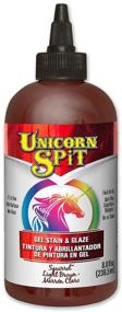 img 4 attached to 🦄 Unicorn SPiT 5771014 Squirrel Gel Stain & Glaze - 8 Oz. Bottle (Pack of 1) - Classic Assorted Colors