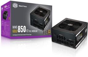 img 4 attached to 💪 Cooler Master MWE Gold 850 V2 Full Modular Power Supply - 850W, 80+ Gold Efficiency, 2 EPS Connectors, 120mm HDB Fan, Semi-fanless Operation, 5 Year Warranty