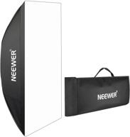 📸 neewer 23.6 x 35.4-inch rectangular softbox with bowens mount for canon nikon 300w 400w 600w 800w 1000w studio flash - portable logo