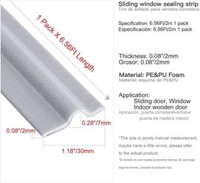 img 2 attached to 🔇 MOPMS Weatherproofing Self-Adhesive Soundproof Strips