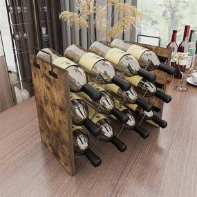 img 3 attached to Wine Racks Countertop Stackable Freestanding