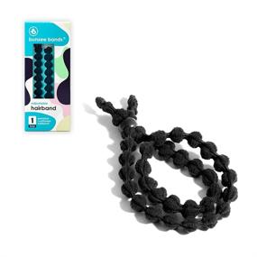 img 4 attached to BunzeeBands Adjustable Length Hairband: Customizable Cushioned Headband for Thick, Braided, Kinky, Curly, Natural Hair – Black (1-Pack)