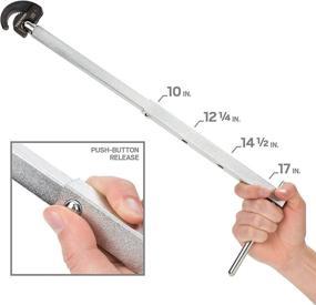 img 2 attached to 🔧 TEKTON WRN92002 Telescoping Wrench -10 Inch Capacity: Superior Reach and Versatility