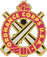 us army ordnance insignia reflective logo