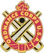 us army ordnance insignia reflective logo