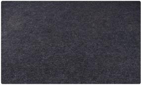 img 1 attached to 🧽 Sahamoduo Garage Floor Mat: Reusable Maintenance Rug for Oil Spills, Waterproof and Absorbent, Protects Garage/Shop/Parking/Driveway Surface