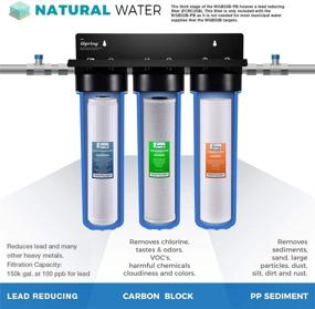 img 2 attached to 🚰 iSpring WGB32B PB Stainless Filtration System with Enhanced Connector