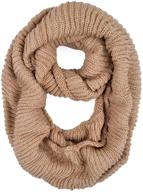 🧣 trendsblue premium winter knit warm infinity scarf: stay cozy and stylish all season logo