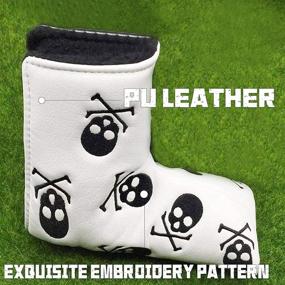 img 3 attached to 🏌️ Golf Putter Head Covers: Magnetic Closure Mallet Headcover for Men and Women - Premium PU Leather Protector Cover - Fits All Putters - Scotty Cameron, Taylormade, Odyssey - Made in the USA