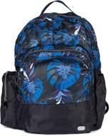 🎒 lug packable backpack in botanical black logo