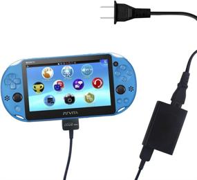 img 1 attached to 🔌 iKNOWTECH 2-in-1 USB Charger Cable for Sony PS Vita - Data Sync and Charge Lead