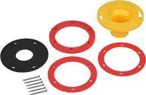 img 3 attached to OATEY 43401 Set-Rite Toilet Flange Extender 🚽 Kit, 1/4 to 1 inch, Red and Yellow