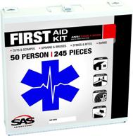 🚑 sas safety 6050 01 50 person first aid all-in-one safety kit: ultimate protection for large groups logo