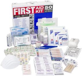 img 1 attached to 🚑 SAS Safety 6050 01 50 Person First Aid All-in-One Safety Kit: Ultimate Protection for Large Groups