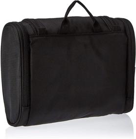 img 3 attached to 🧳 Organize Your Travel Essentials with Amazon Basics Hanging Toiletry Bag Organizer in Black