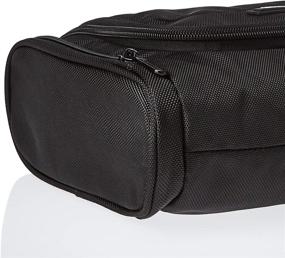 img 2 attached to 🧳 Organize Your Travel Essentials with Amazon Basics Hanging Toiletry Bag Organizer in Black