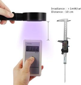 img 1 attached to 🔦 Portable UV Black Light Woods Lamp for Skin Analysis, Non-Destructive Testing (NDT), Pet Care, Bed Bug Inspection, Antique Authentication