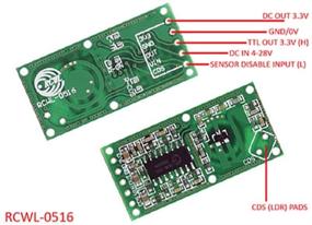 img 2 attached to ⚡️ DIYmall RCWL-0516 Датчик движения: Микроволновый радарный коммутационный модуль для Arduino ESP8266, Raspberry PI - Детектор человека, крысы, кошки - Дальность обнаружения 5-7м