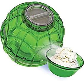 img 4 attached to Uco Play & Freeze Ice Cream Maker Green 1 Pt - Revolutionary Green Industrial Ice Maker