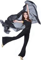 🧣 chiffon hand scarf for belly dance costume: lightweight and 100% chiffon, perfect for throwing outfit logo
