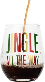 img 3 attached to 🍷 Jingle All The Way: Festive 22oz Stemless Wine Glass - Ideal Christmas Gift for Wine Lovers!