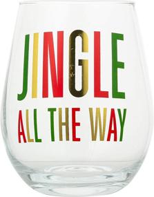 img 4 attached to 🍷 Jingle All The Way: Festive 22oz Stemless Wine Glass - Ideal Christmas Gift for Wine Lovers!