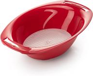 authentic borner v slicer bowl red logo