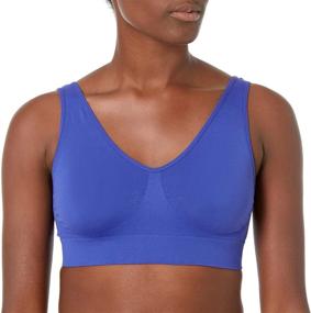 img 4 attached to Hanes Womens Seamless Black Large Women's Clothing and Lingerie, Sleep & Lounge