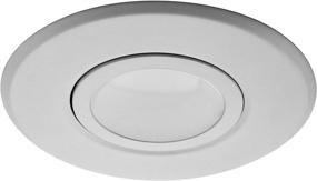 img 1 attached to NICOR Lighting Dimmable Downlight DLG56 10 120 2K WH