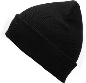 img 3 attached to Zando Unisex Winter Knit Beanie Hat - Soft Slouchy Cuffed Cap for Men and Women - Fisherman Style Skull Cap - Daily Daliy Beanie