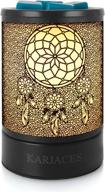 karjaces electric wax melt warmer with dreamcatcher design - aromatherapy decorative lamp for home office bedroom, ideal gift & décor логотип