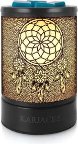 img 4 attached to KARJACES Electric Wax Melt Warmer with Dreamcatcher Design - Aromatherapy Decorative Lamp for Home Office Bedroom, Ideal Gift & Décor