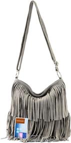 img 3 attached to Italian Leather Luxury Shoulder Bag T125 - Elegant Women's Handbag crafted from Genuine Wild Leather