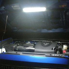 img 3 attached to 🚗 Enhance Visibility: GraceYou Under Hood LED Light Kit for Efficient Car Work Inspection - Universal Fit